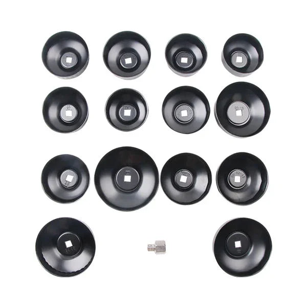 Juego Copas Filtros de Aceite de 15 Piezas - Tools Delivery
