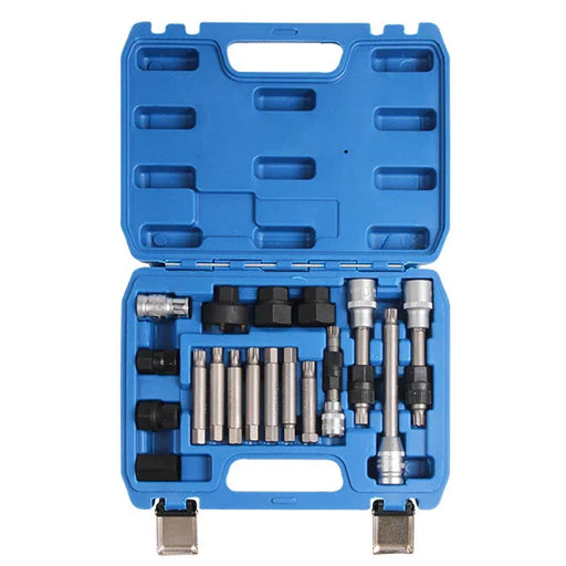 Extractor de Poleas de Alternadores 18 Piezas - Tools Delivery