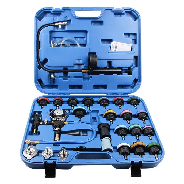 Kit Pruebas Fugas Radiador de 28 Piezas - Tools Delivery