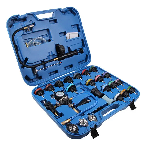 Kit Pruebas Fugas Radiador de 28 Piezas - Tools Delivery