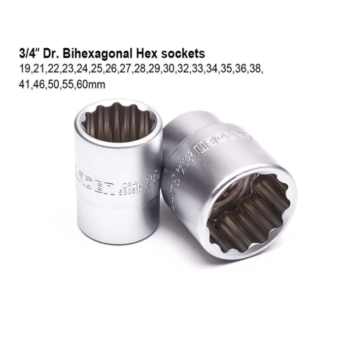 Juego de Cubos 3/4" 27 Piezas - Tools Delivery