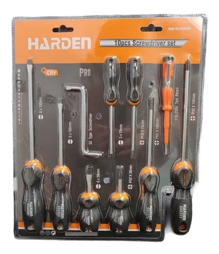 Juego de Destornilladores 10 Piezas - Tools Delivery