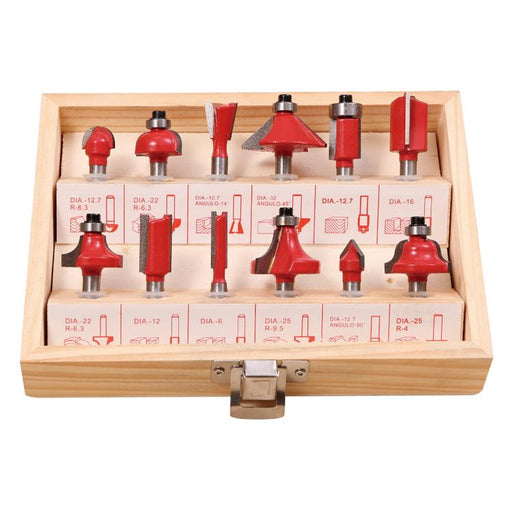 Fresas para Router" 12 piezas - Tools Delivery