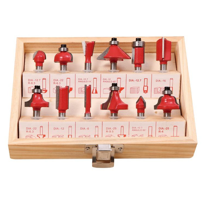Fresas para Router" 12 piezas - Tools Delivery