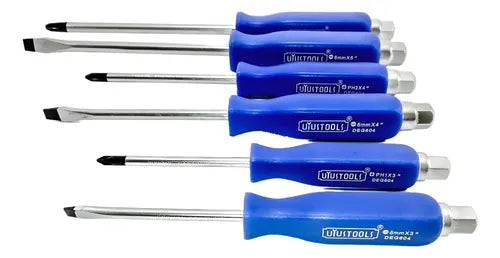 Destornilladores de Impacto 6 piezas - Tools Delivery