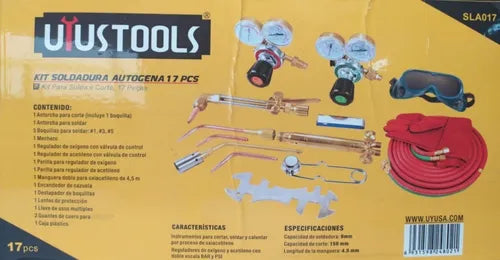 Equipo Profesional de Soldadura Oxi-Acetileno - Tools Delivery