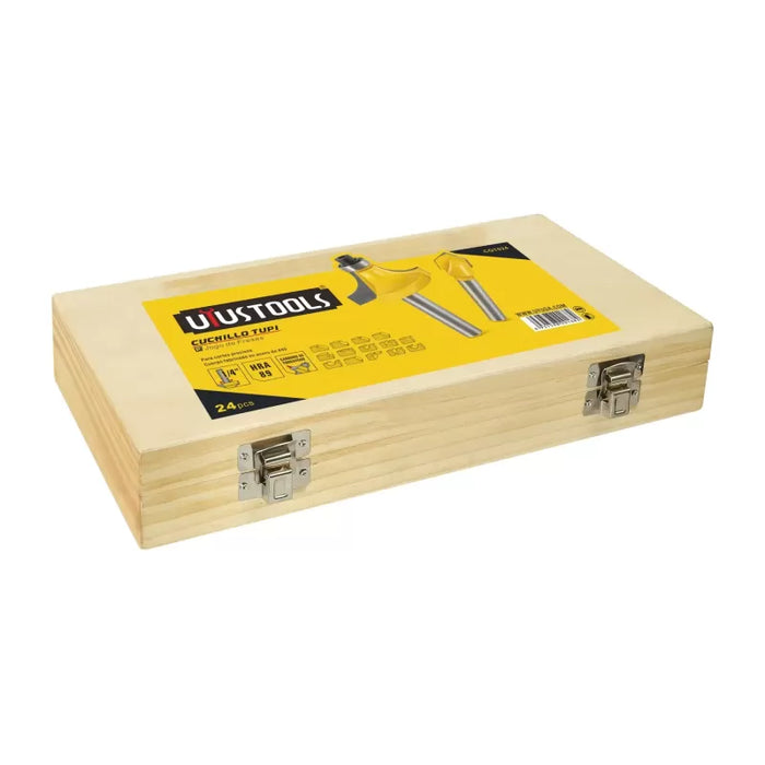 Fresas para Router" 24 piezas - Tools Delivery